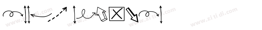 Arrow Regular字体转换